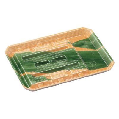 エフピコ 発泡トレー FU-22-16(V) 木目葉らん 45142216 1ケース(1000個(50個×20)（直送品）