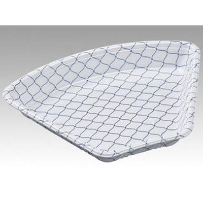 エフピコ 発泡トレー FL扇折特小(30) 本体 網ブルー 46059401 1ケース(900個(50個×18)（直送品）