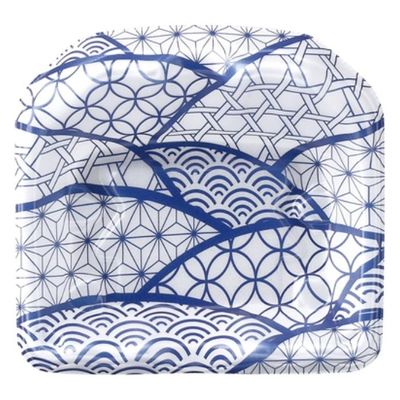 エフピコ 刺身容器 豊山15-14 本体 なみ紋青 46871514 1ケース(1600個(50個×32)（直送品）