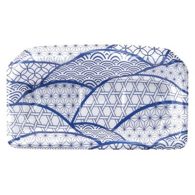 エフピコ 刺身容器 豊山24-14 本体 なみ紋青 46872414 1ケース(1000個(50個×20)（直送品）