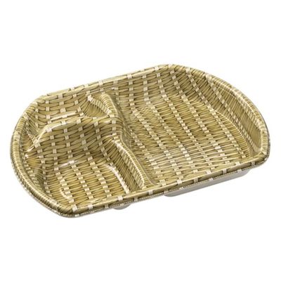 エフピコ 弁当容器 SB半月25-17(42) 本体 ザル 48512516 1ケース(600個(50個×12)（直送品）