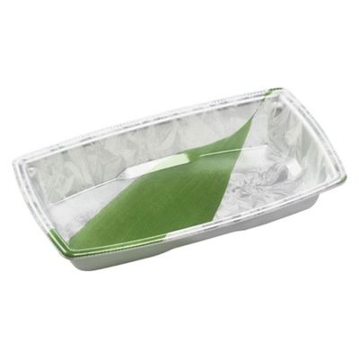 エフピコ 軽食容器 角盛鉢18-10(30) 本体 笹氷 49235181 1ケース(1200個(50個×24)（直送品）