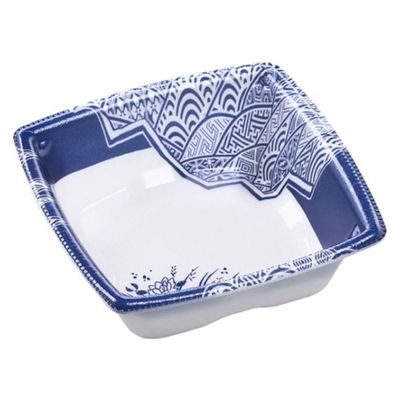 エフピコ 軽食容器 角盛鉢11-11(35) 本体 和陶青 49237111 1ケース(2000個(50個×40)（直送品）