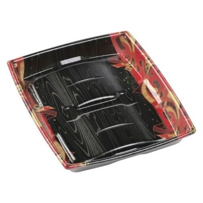 エフピコ 軽食容器 角盛鉢24-20(30)Aタテ 舞姫赤 49247240 1ケース(400個(50個×8)（直送品）