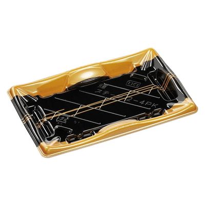 エフピコ 寿司容器 輝ステージ2-4PK 本体 かさね金 49850204 1ケース(900個(50個×18)（直送品）