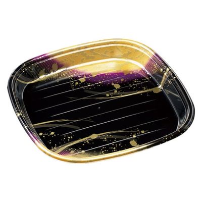 エフピコ 寿司桶 新角桶4人P(V) 本体 絵巻 49971140 1ケース(200個(10個×20)（直送品）