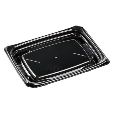 エフピコ 寿司容器 Uステージ2-3 本体 エコ黒 4A110023 1ケース(900個(50個×18)（直送品）