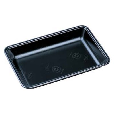 エフピコ 発泡トレー FLB-Y17-33 W エコ黒 4B142179 1ケース(1200個(100個×12)（直送品）