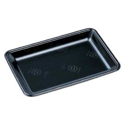エフピコ 発泡トレー FLB-Y17-25 W エコ黒 4B142174 1ケース(1200個(100個×12)（直送品）