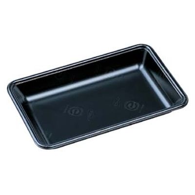 エフピコ 発泡トレー FLB-Y16-33 W エコ黒 4B142169 1ケース(1200個(100個×12)（直送品）