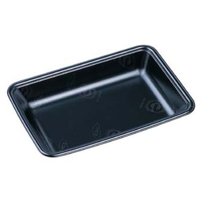 エフピコ 発泡トレー FLB-X15-33 W エコ黒 4B145159 1ケース(1600個(100個×16)（直送品）