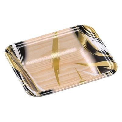 エフピコ 発泡トレー FLB-V12-30 風紋木目黒 4B861126 1ケース(3000個(100（直送品）