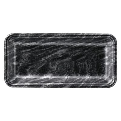 エフピコ 発泡トレー FLB-Y12-25 エコ黒木銀 4B992124 1ケース(1500個(100（直送品）