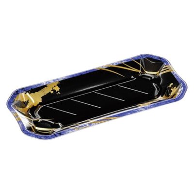 エフピコ 寿司容器 美彩1-5 本体 しずく岩青 4C100152 1ケース(1000個(50個×20)（直送品）