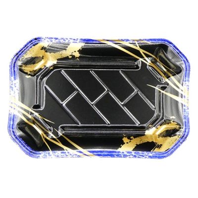 エフピコ 寿司容器 美彩2-4 本体 しずく岩青 4C100242 1ケース(900個(50個×18)（直送品）