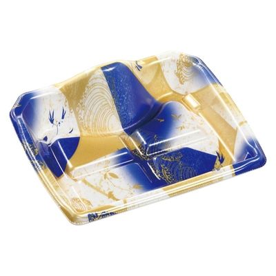 エフピコ 刺身容器 宝山20-16 本体 風光青 4C150168 1ケース(800個(50個×16)（直送品）