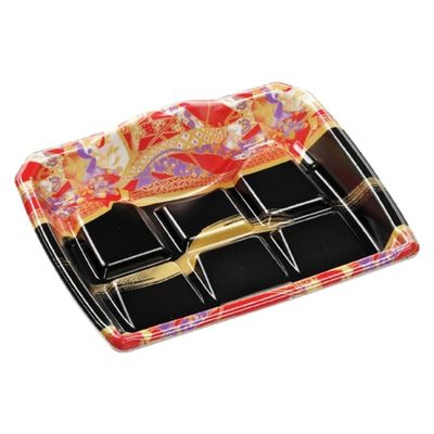 エフピコ 刺身容器 宝山24-19 本体 羽織赤 4C154196 1ケース(500個(50個×10)（直送品）