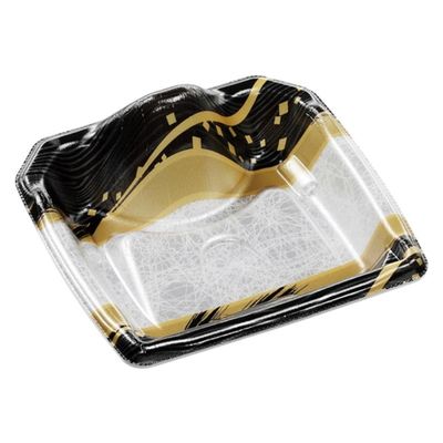 エフピコ 刺身容器 宝山15-14 本体 雪舟金 4C155147 1ケース(1200個(50個×24)（直送品）