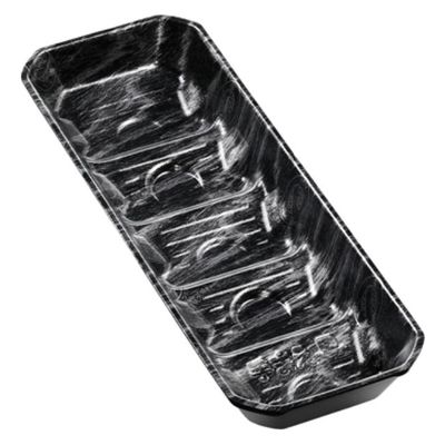 エフピコ 発泡トレー MV27-10(30)S エコ黒木銀 4C172711 1ケース(1000個(50個×20)（直送品）