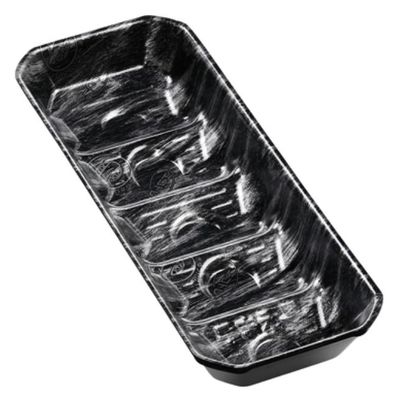 エフピコ 発泡トレー MV25-10(30)S エコ黒木銀 4C172511 1ケース(1200個(50個×24)（直送品）