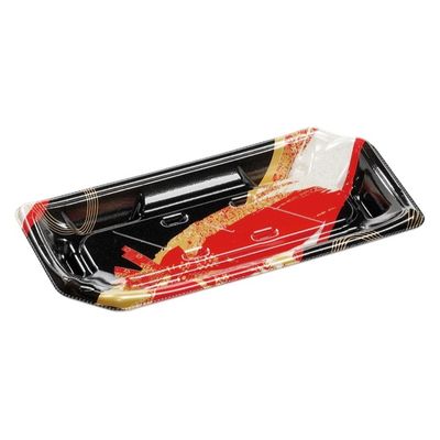 エフピコ 寿司容器 しおり1-4帯おり赤 4C181046 1ケース(1200個(50個×24)（直送品）