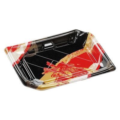 エフピコ 寿司容器 しおり2-3帯おり赤 4C182036 1ケース(900個(50個×18)（直送品）