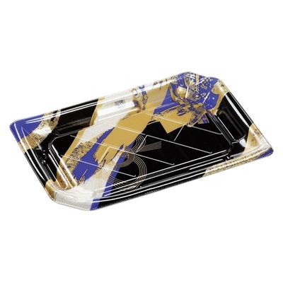 エフピコ 寿司容器 しおり2-4帯おり青 4C182045 1ケース(900個(50個×18)（直送品）