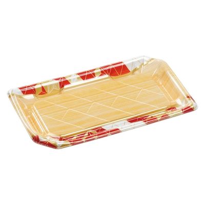 エフピコ 寿司容器 しおり2-5あさぎ赤 4C182052 1ケース(800個(50個×16)（直送品）