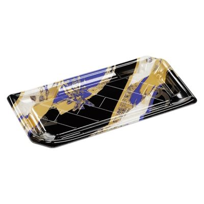 エフピコ 寿司容器 しおり2-6帯おり青 4C182065 1ケース(600個(50個×12)（直送品）