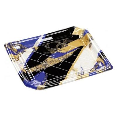 エフピコ 寿司容器 しおり3-4帯おり青 4C183045 1ケース(600個(50個×12)（直送品）