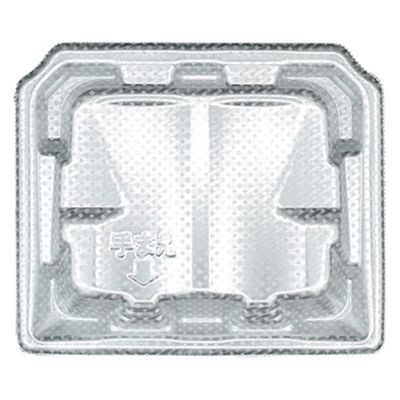 エフピコ 寿司容器 Sステ18-15巻台 本体 メッシュ銀 4C481815 1ケース(600個(50個×12)（直送品）