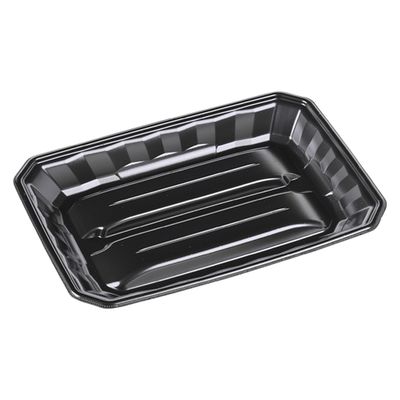 エフピコ 発泡トレー メガプレート33-23(37) 黒 4C593323 1ケース(300個(50個×6)（直送品）