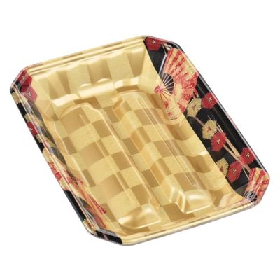 エフピコ 発泡トレー メガプレート20-28(37) 扇市松金 4C682028 1ケース(400個(50個×8)（直送品）