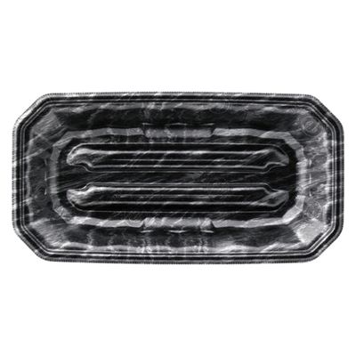 エフピコ 発泡トレー メガプレート29-15(37) エコ黒木銀 4C782915 1ケース(600個(50個×12)（直送品）