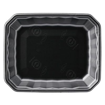 エフピコ 発泡トレー メガプレート20-24(30)平 エコ黒 4C792024 1ケース(900個(100個×9)（直送品）