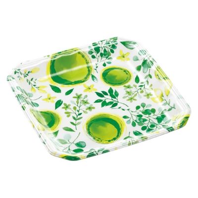 エフピコ 発泡トレー メガプレート24-24(30)平 ブーケ緑 4C882424 1ケース(600個(100個×6)（直送品）