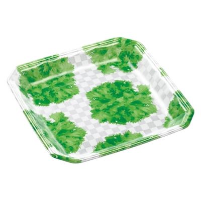 エフピコ 発泡トレー メガプレート24-24(30)平 リーフ角 4C892424 1ケース(600個(100個×6)（直送品）