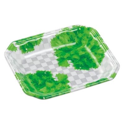 エフピコ 発泡トレー メガプレート20-17(30)平 リーフ角 4C992072 1ケース(1200個(100個×12)（直送品）