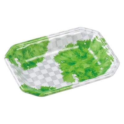 エフピコ 発泡トレー メガプレート20-15(30)平 リーフ角 4C992052 1ケース(1200個(100個×12)（直送品）