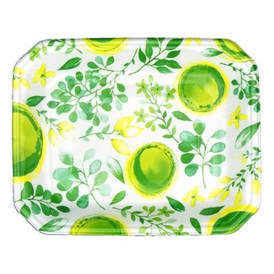 エフピコ 発泡トレー メガプレート20-24(30)平 ブーケ緑 4C992089 1ケース(900個(100個×9)（直送品）