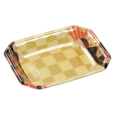 エフピコ 発泡トレー メガプレート20-15(30)平 扇市松金 4C992914 1ケース(1200個(100個×12)（直送品）