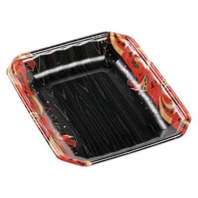 エフピコ 発泡トレー メガプレート20-24(30)平 舞姫赤 4C992943 1ケース(900個(100個×9)（直送品）