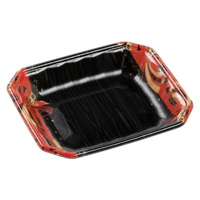 エフピコ 発泡トレー メガプレート20-17(30)平 舞姫赤 4C992923 1ケース(1200個(100個×12)（直送品）