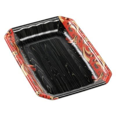 エフピコ 発泡トレー メガプレート20-28(30)平 舞姫赤 4C992963 1ケース(600個(100個×6)（直送品）