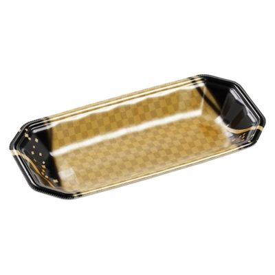 エフピコ 発泡トレー メガプレート25-12(30)平 波格子金 4C992975 1ケース(1200個(100個×12)（直送品）