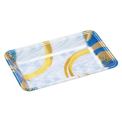 エフピコ 発泡トレー FLB-Y15-33 円熟青 4F112159 1ケース(1200個(100個×12)（直送品）