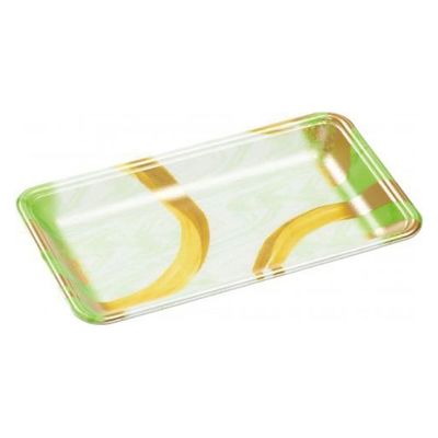 エフピコ 発泡トレー FLB-Y14-25 円熟緑 4F122144 1ケース(1200個(100個×12)（直送品）