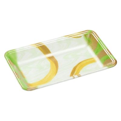 エフピコ 発泡トレー FLB-Y15-33 円熟緑 4F122159 1ケース(1200個(100個×12)（直送品）