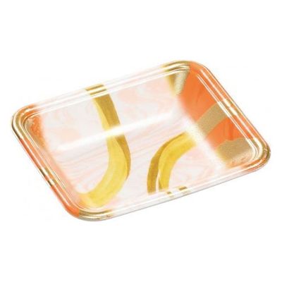 エフピコ 発泡トレー FLB-V12-30 円熟オレンジ 4F131126 1ケース(3000個(100（直送品）