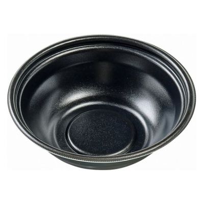 エフピコ 麺容器 MFPホット麺19(61)鉢 黒W 4M002191 1ケース(600個(50個×12)（直送品）